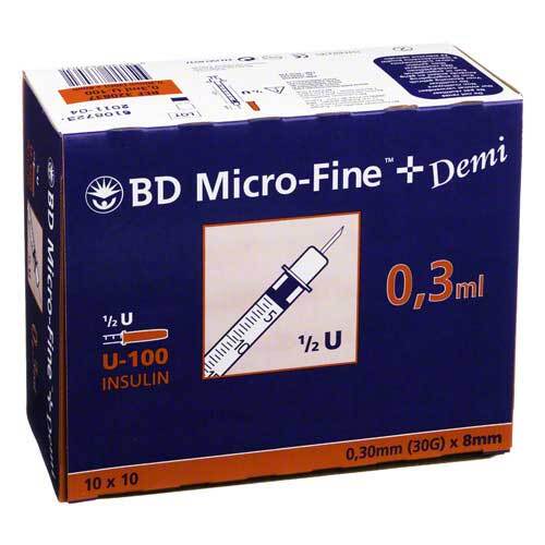 BD Becton DickinsonBD Micro-Fine+ Demi U-100 EinmalspritzenDocMed GmbH